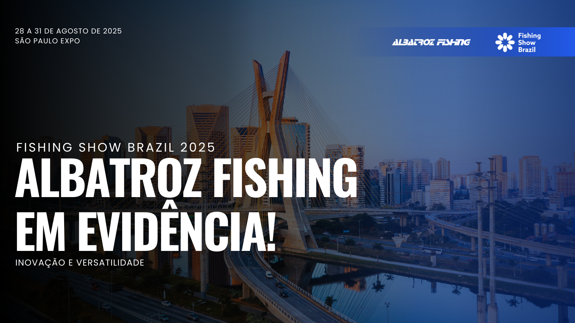 Albatroz Fishing: Inovação na Fishing Show Brazil